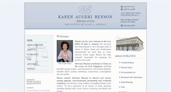 Desktop Screenshot of kabensonattorney.com